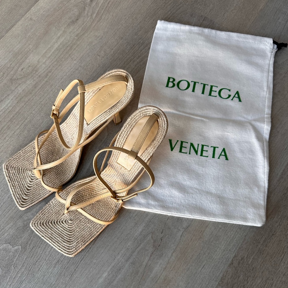Bottega Veneta Jute Heels